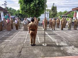 KEGIATAN RUTIN SENIN PAGI DI KALURAHAN SEMANU